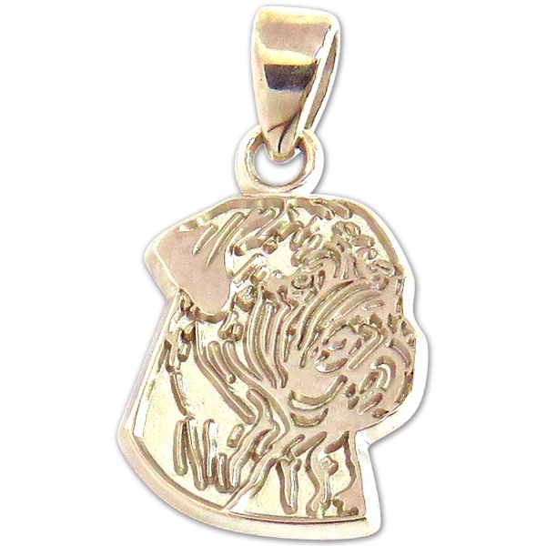 Bullmastiff Charm or Pendant in Sterling or 14K Gold