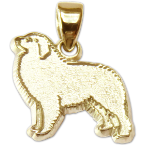 Great Pyrenees Charm or Pendant in Sterling or 14K Gold