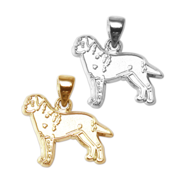 Labrador Retriever Charm or Pendant in Sterling Silver or 14K Gold