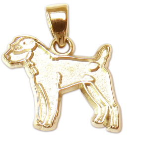 Parson Russell Charm or Pendant in Sterling or 14K Gold