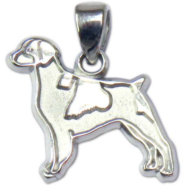 Brittany Charm or Pendant in Sterling or 14K Gold
